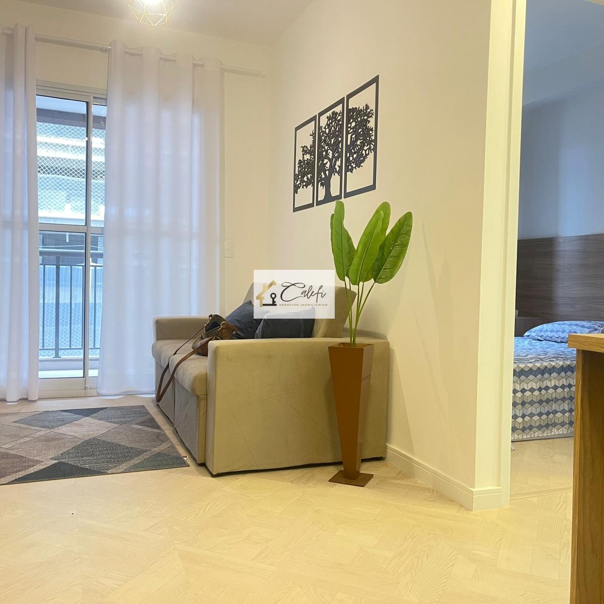 Apartamento com 1 quarto, 34m², para locação em São Paulo, Vila Clementino - Calefi Imóveis