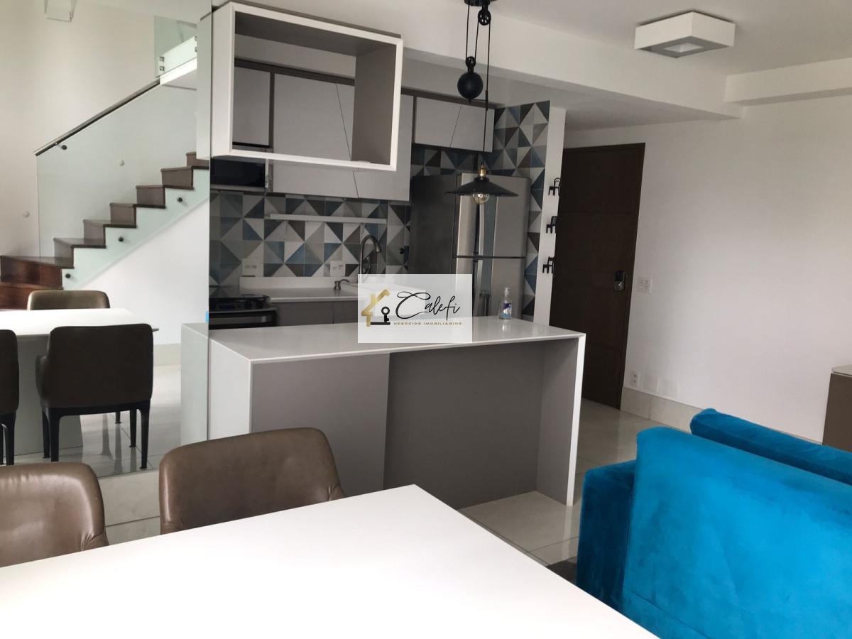 Duplex com 1 quarto, 78m², à venda em São Paulo, Vila Nova Conceição - Calefi Imóveis