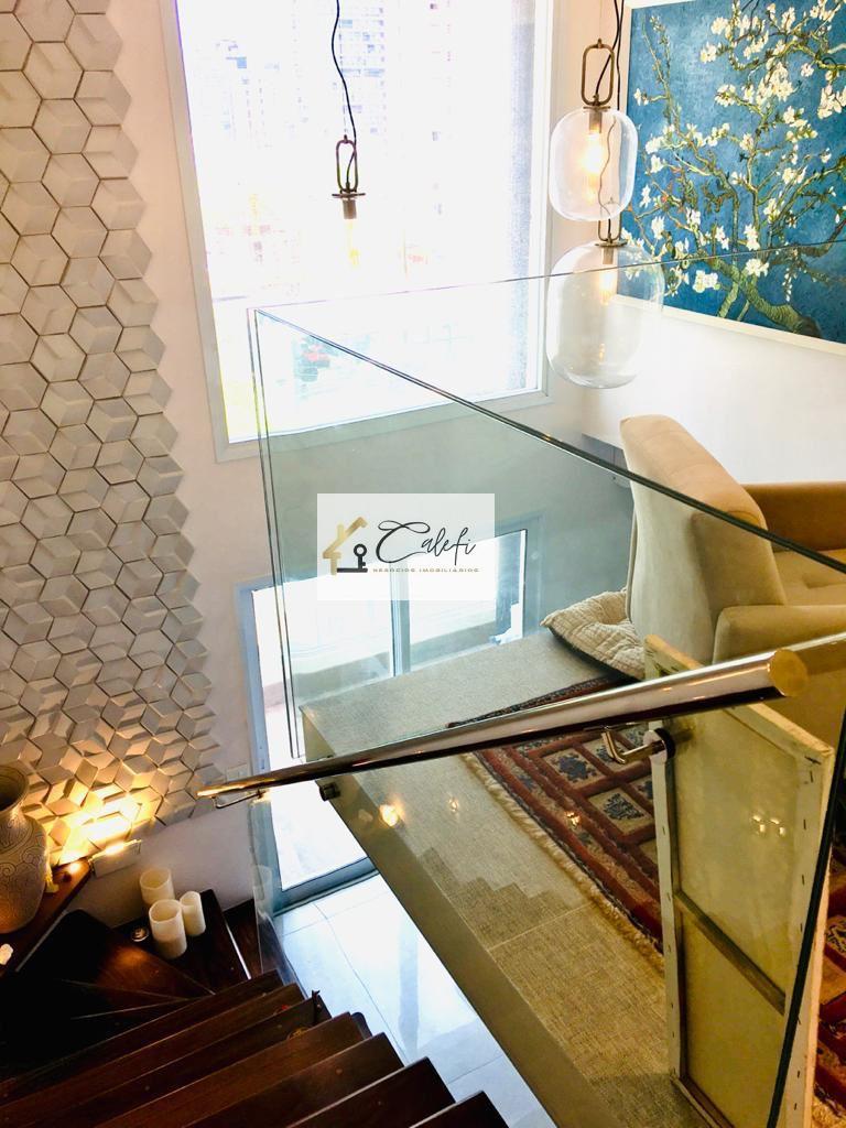 Duplex com 1 quarto, 78m², à venda em São Paulo, Vila Nova Conceição - Calefi Imóveis