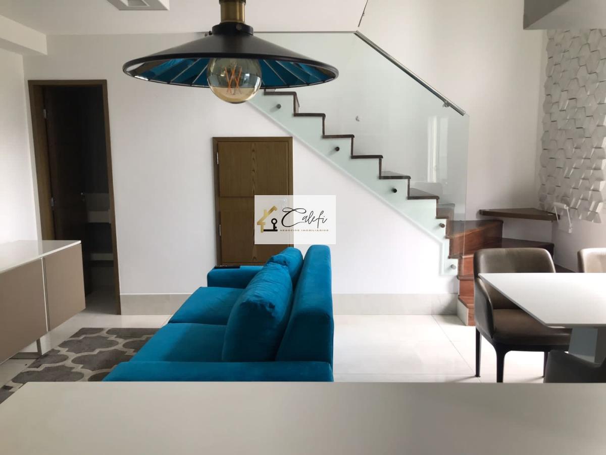 Duplex com 1 quarto, 78m², à venda em São Paulo, Vila Nova Conceição - Calefi Imóveis