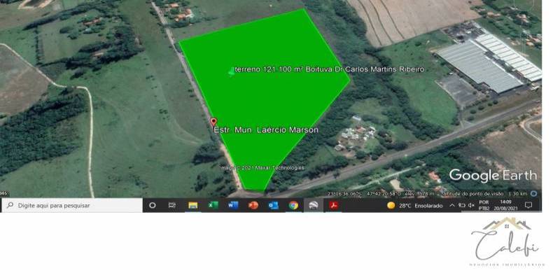 Área, 121000m², à venda em Boituva, Área Rural de Boituva - Calefi Imóveis
