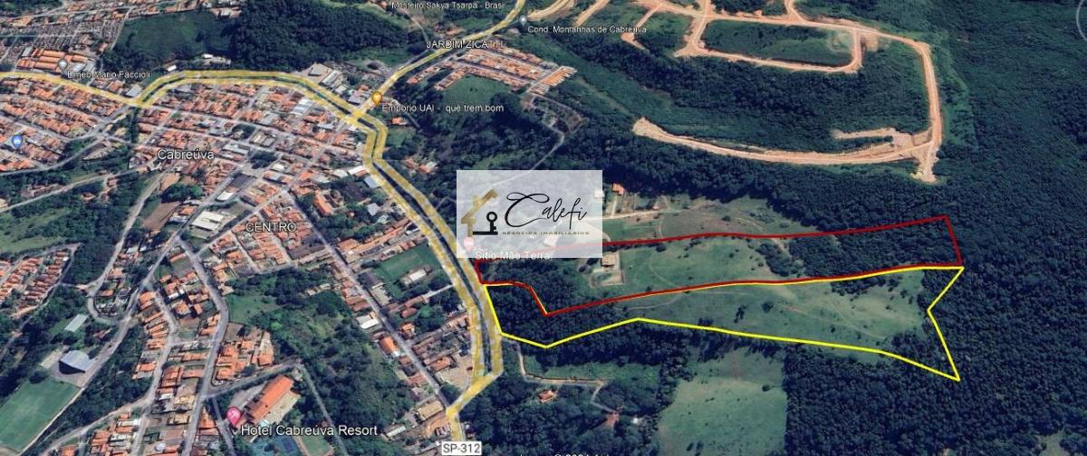 Terreno, 53.000m², à venda em Cabreúva, Centro - Calefi Imóveis