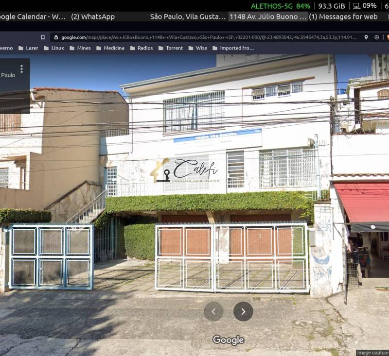 Terreno, 428m², à venda em São Paulo, Vila Gustavo